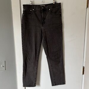 Madewell Perfect Vintage Black Jeans
